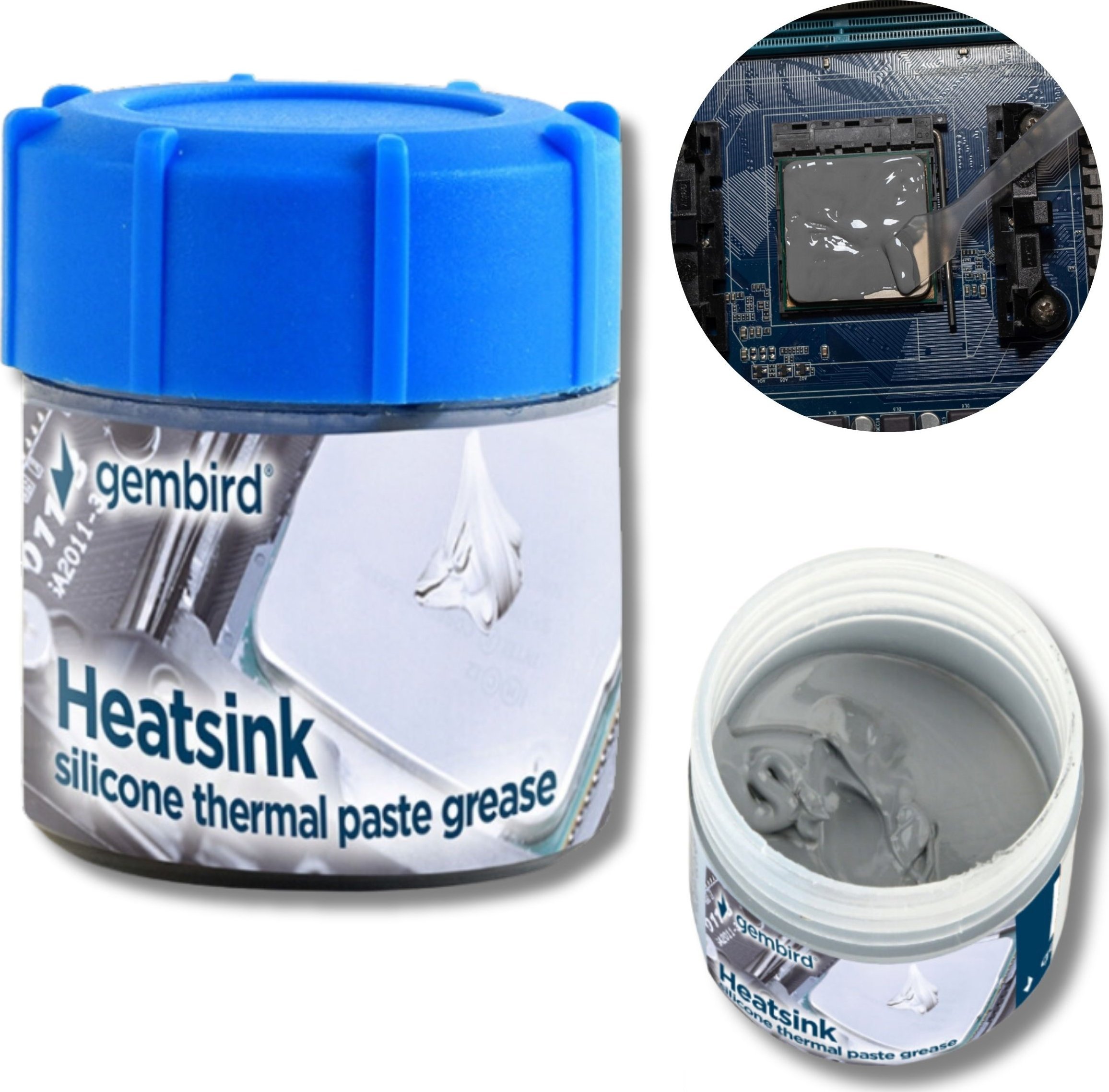 Pasta termoprzewodząca Gembird PASTA TERMOPRZEWODZĄCA GEMBIRD 15G