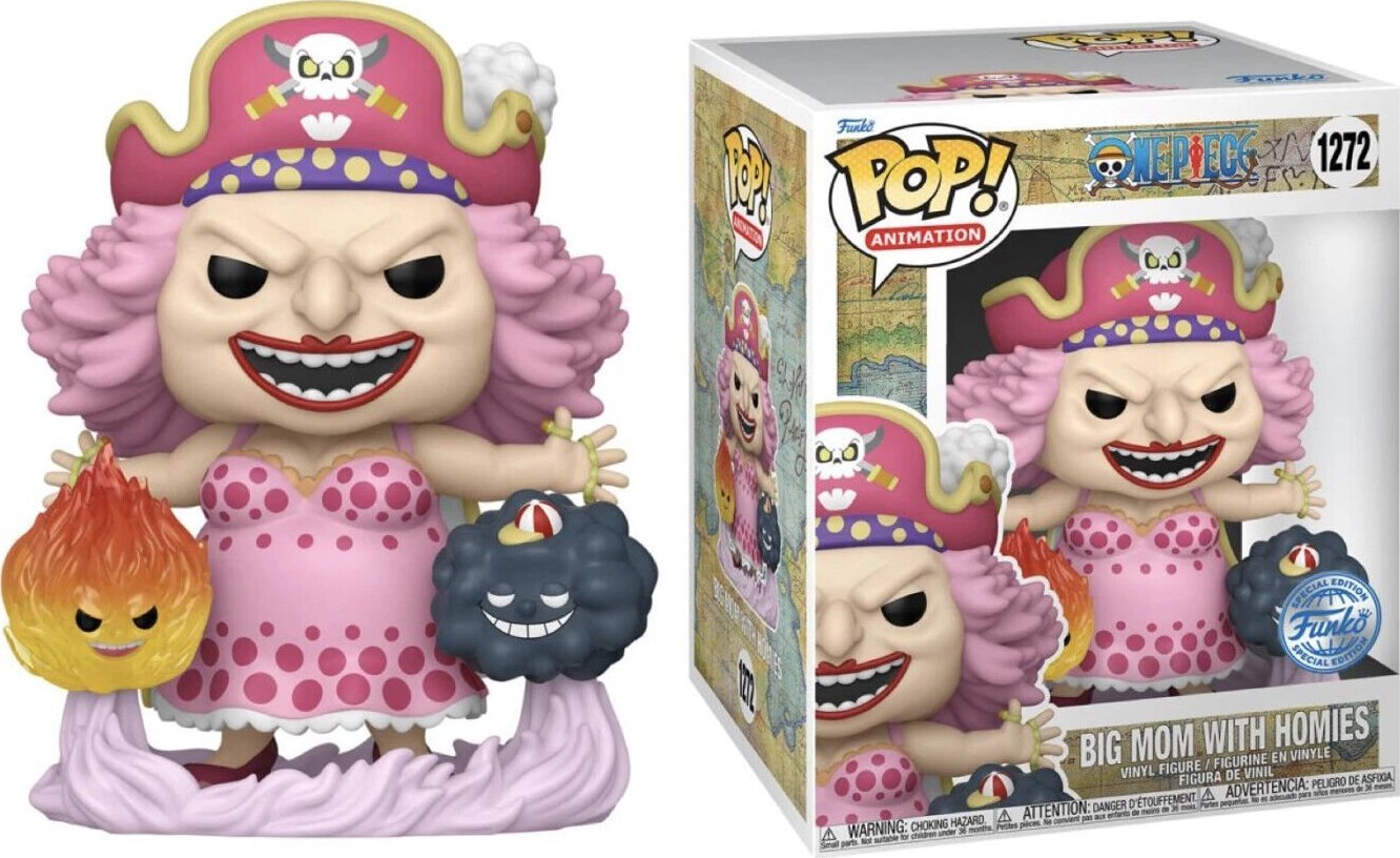 Figurka Funko Pop funko pop! one piece super 1272 big mom with homies special editio