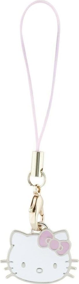 Hello Kitty zawieszka HKCPMKHP Phone Strap różowy/pink Charm Kitty Head