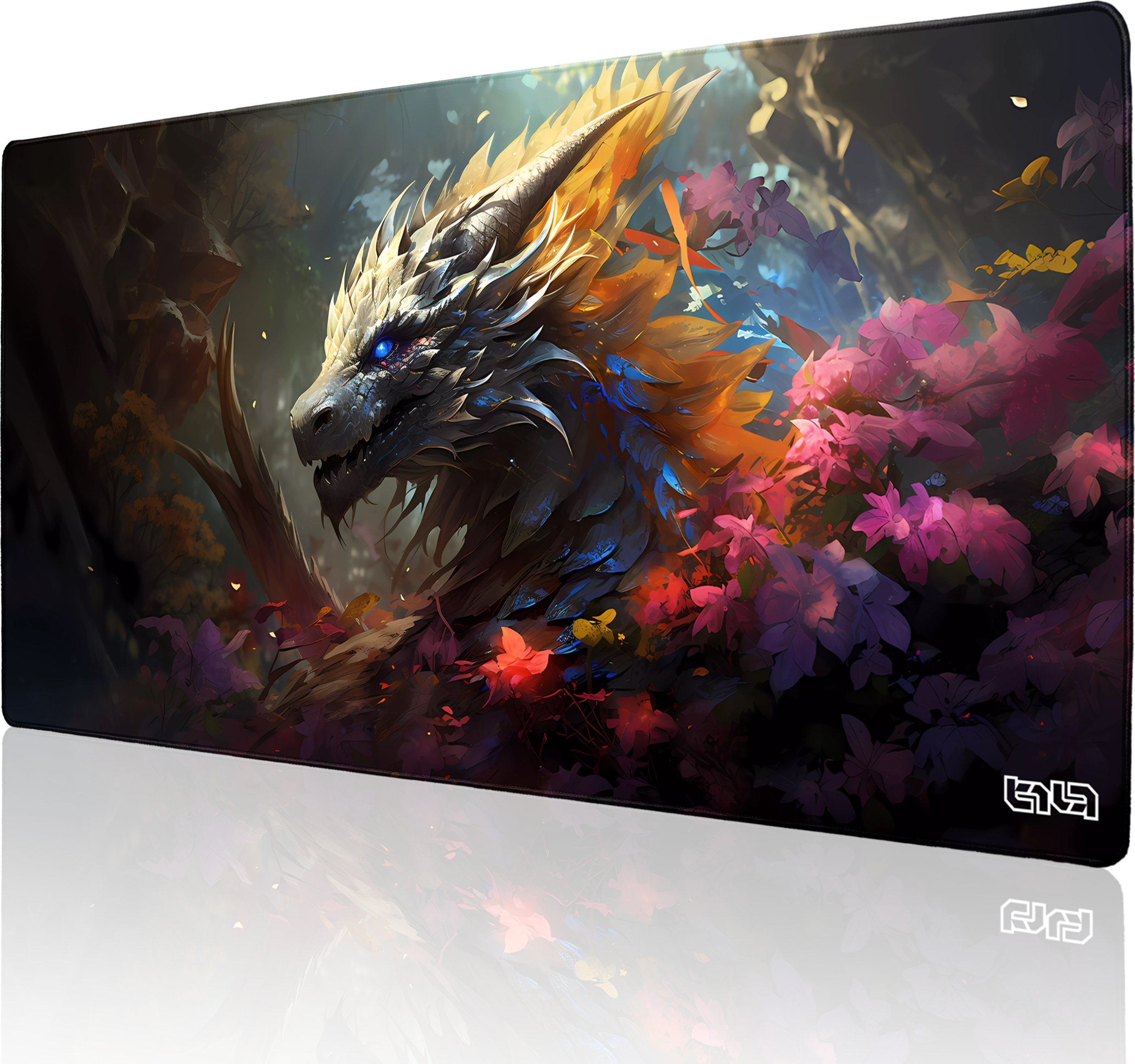 Podkładka Tilt PODKŁADKA POD MYSZ GAMINGOWA Niebieskooka Bestia 100x50 TILT Duża