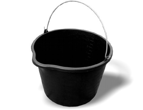 Wiadro budowlane plastikowe 12L z lejkiem
