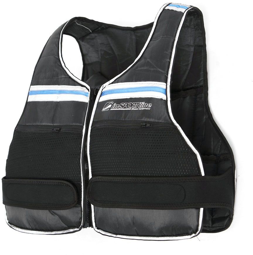 inSPORTline Kamizelka z obciążeniem czarna 10 kg (3537)