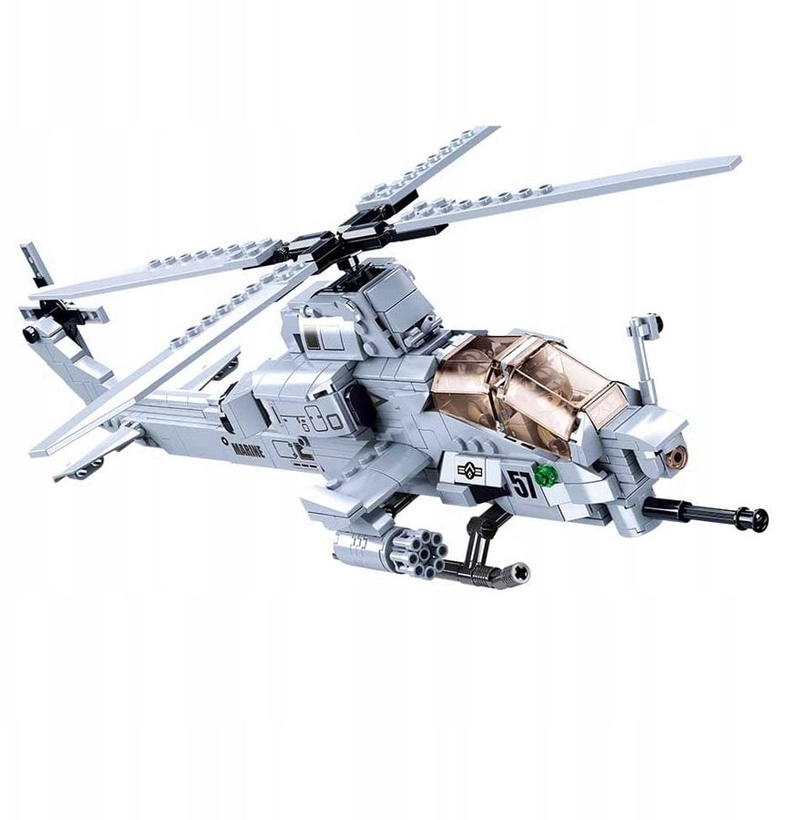 Sluban AH-1Z atakującego śmigłowca konstruktor 482 det. 42,3 cm 6+
