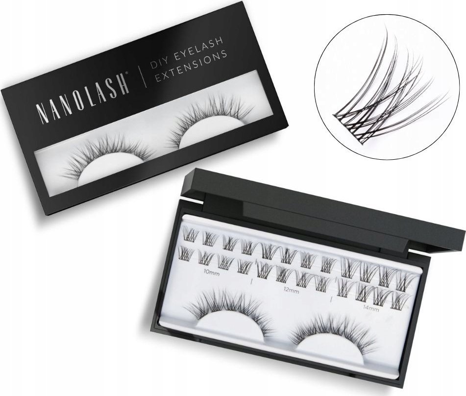NANOLASH_Eyelash sztuczne rzęsy w kępkach Classy 36szt.