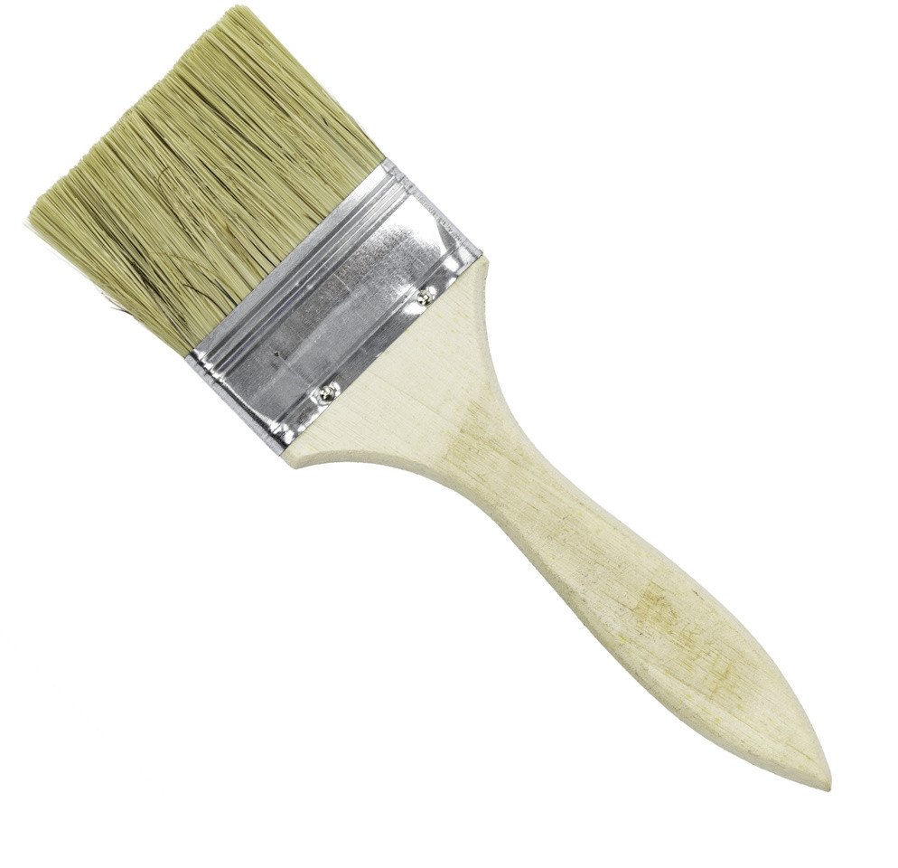 Pędzel malarski 2,5'', 60 mm, szczecina naturalna, drewniana rączka.