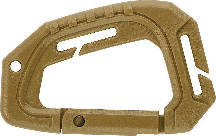 MFH KARABIŃCZYK PLASTIKOWY M-Tac 9 cm jasny beż