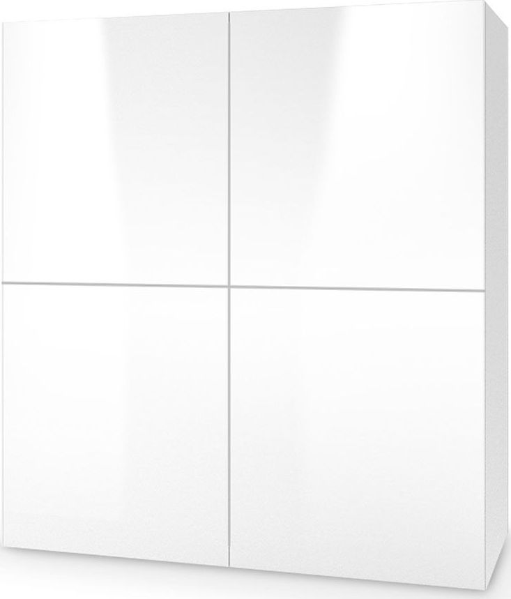 Elior Komoda Vomes 2X - biały połysk