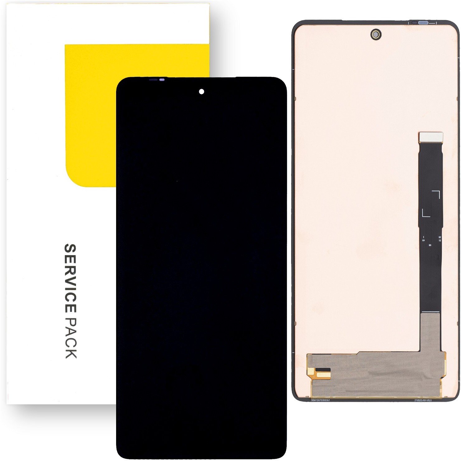 Wyświetlacz do Motorola Edge 20 Service Pack LCD XT2143 Oryginał Mobilepart