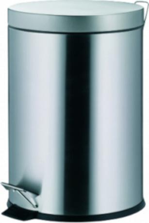 Kosz na śmieci Kela na pedał srebrny (twm_610659)