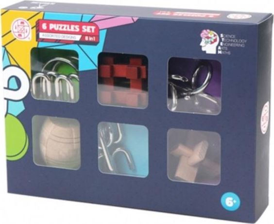 Albi Zestaw 6 łamigłówek Mix