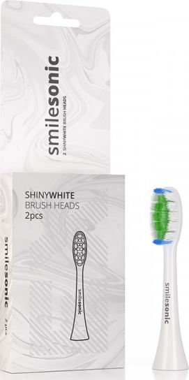 Końcówka Smilesonic ShinyWhite do szczoteczek UP, EX, GO 2szt.