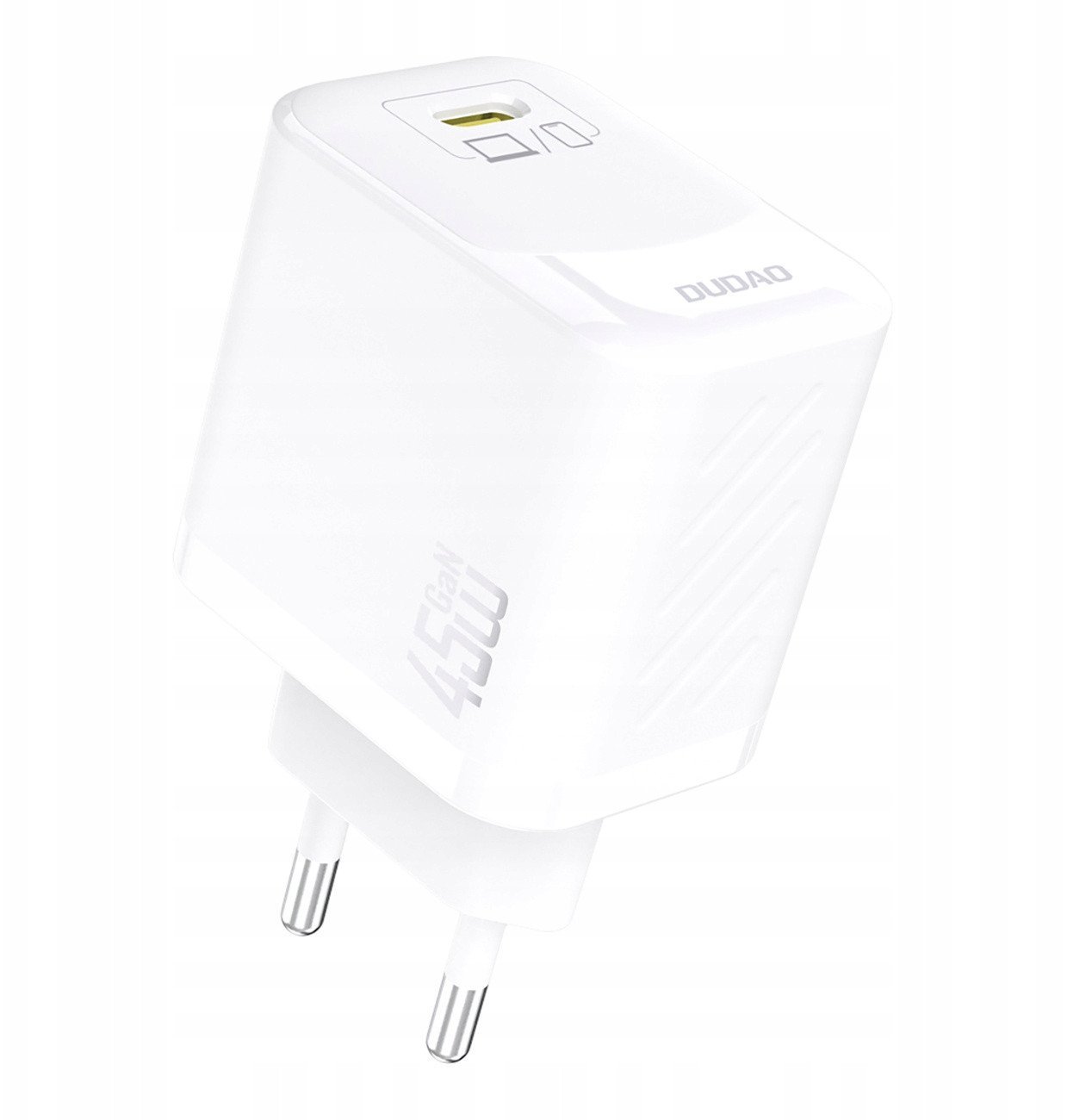 Ładowarka sieciowa Dudao A28C 45W GaN + kabel USB-C - biała