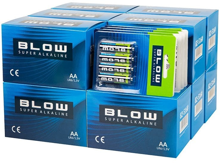 82-672# Bateria blow super alkaline aa lr6 blister karton