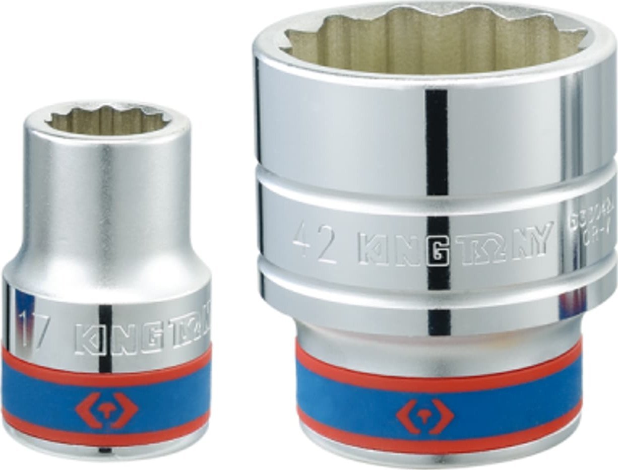 King Tony NASADKA KRÓTKA 3/4" 24mm x 50mm 12-kąt. Cr-V King Tony