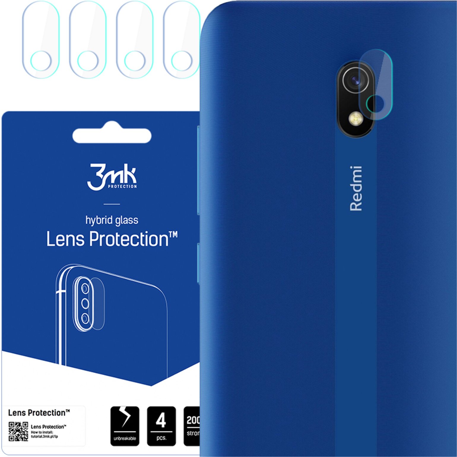 3MK Xiaomi Redmi 8A 3mk Lens Protect