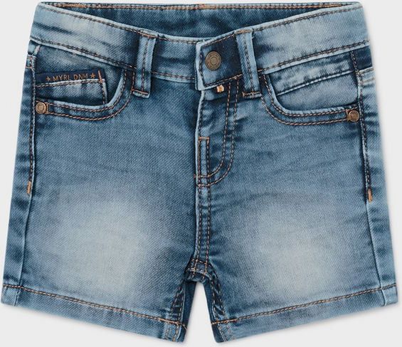 Mayoral 1241 Mayoral Spodenki jeansowe chłopięce bermudy 86