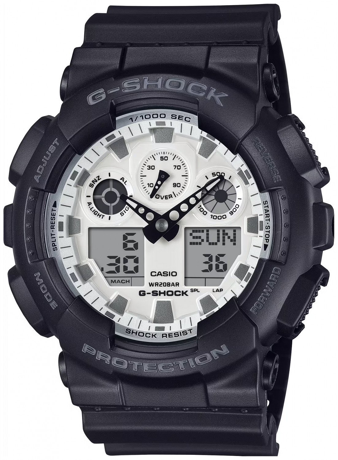 Casio G-Shock GA-100WD-1AER 200m czarny