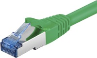 Goobay CAT 6a Patchcord S/FTP Zielony 0.5M (93660)