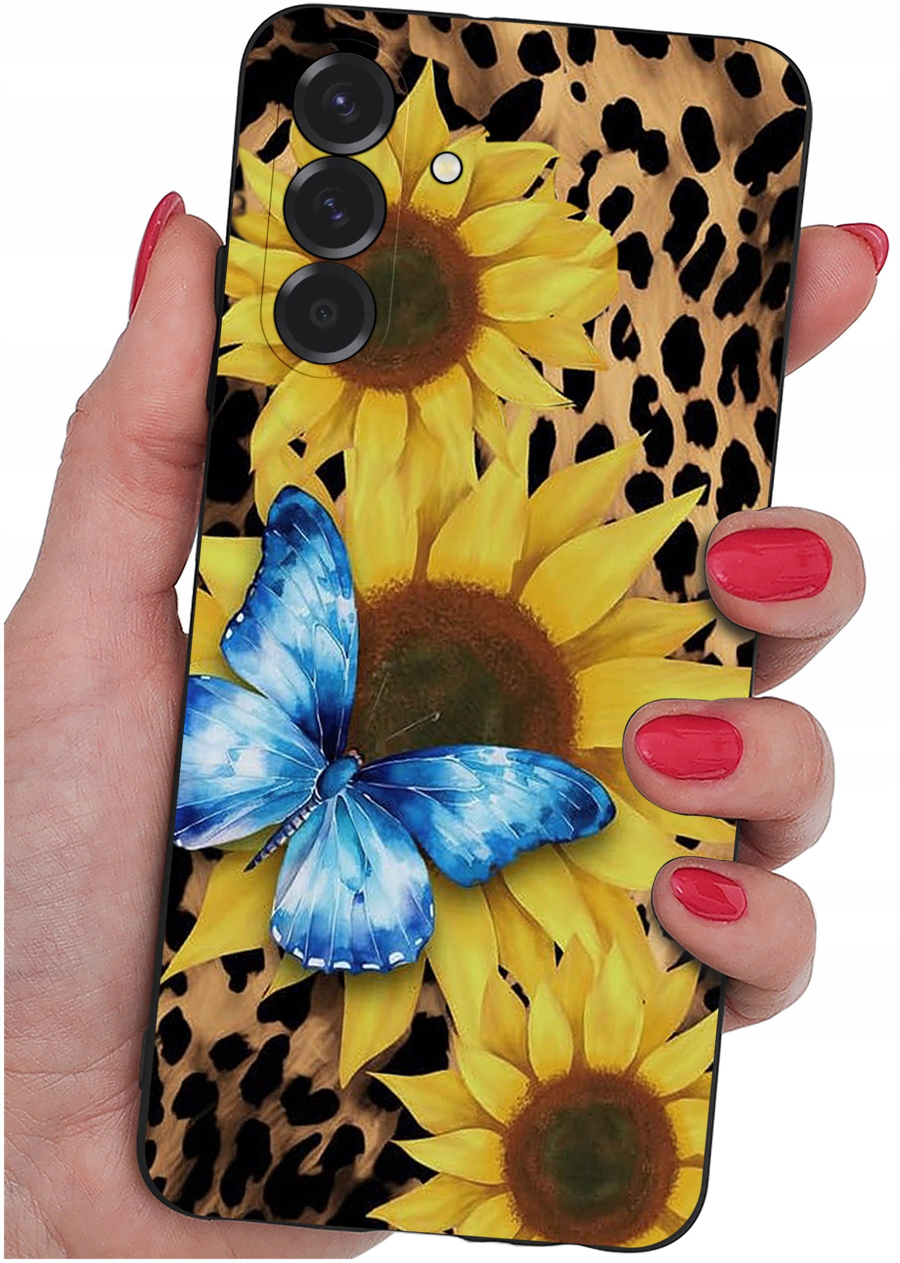 ETUI do Samsung A36 5G | WZORY | SILIKONOWE MATT CASE + SZKŁO 9H