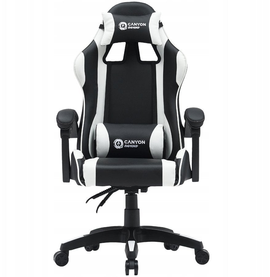 CANYON Fotel Gamingowy Core SGCH2 Czarno - Biały