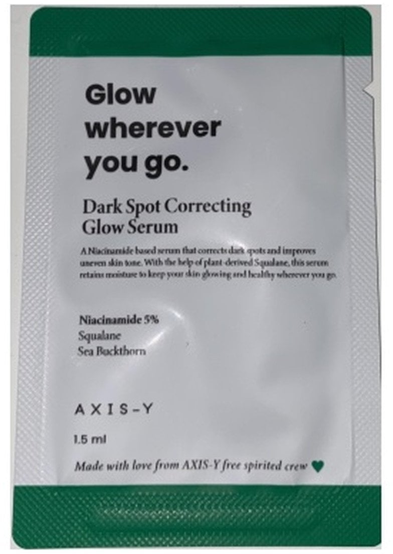Axis-y Dark Spot Correcting Glow Rozjaśniające serum redukujące przebarwienia 1.5ml
