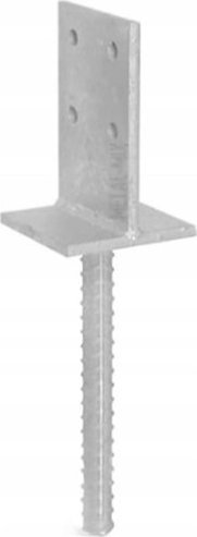 Domax Podstawa słupa wpuszczana do wmurowania 90x338mm