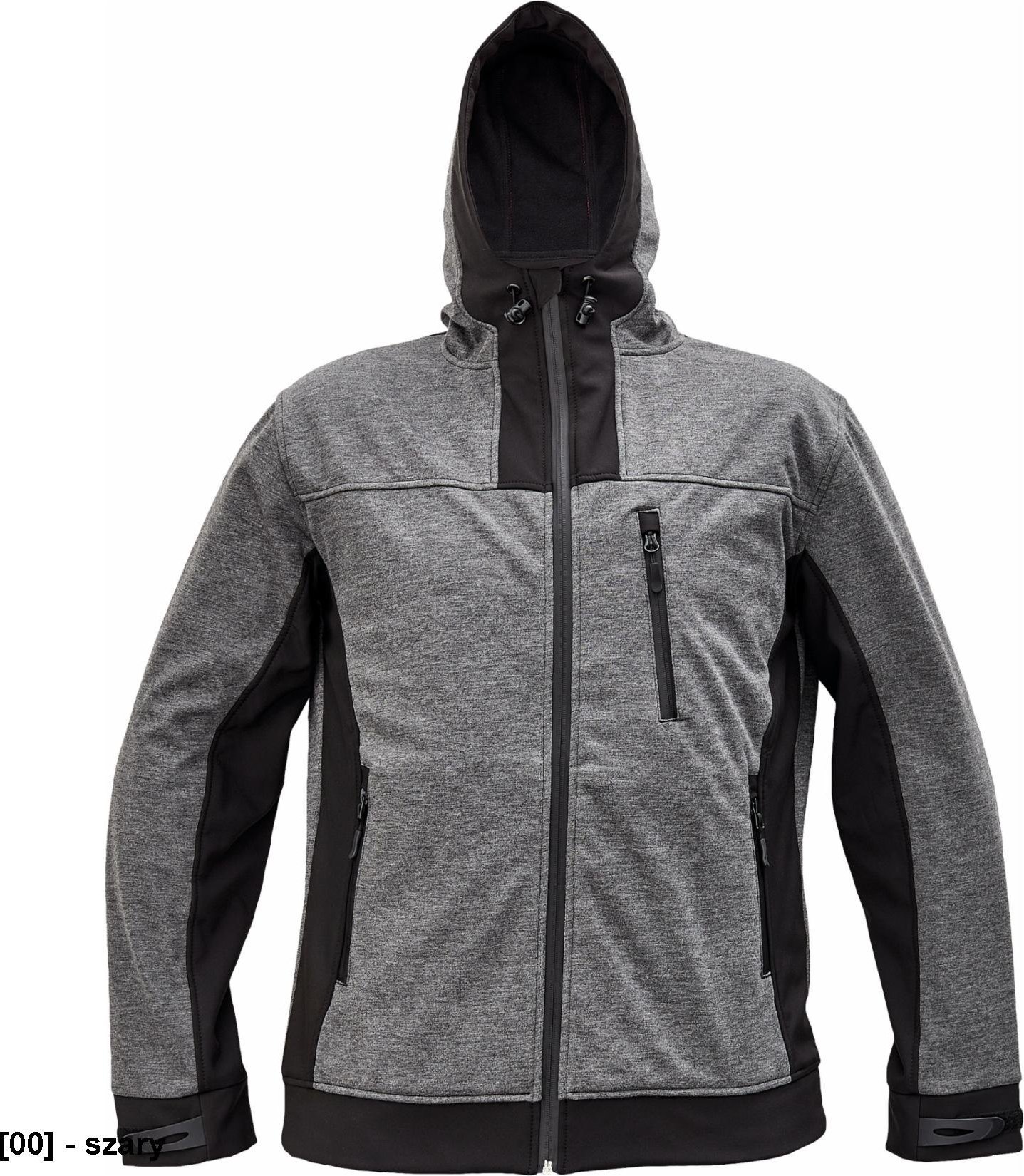 CERVA HUYER - kurtka softshellowa, poliester/spandex, rozm. xs-3xl, - beżowy S