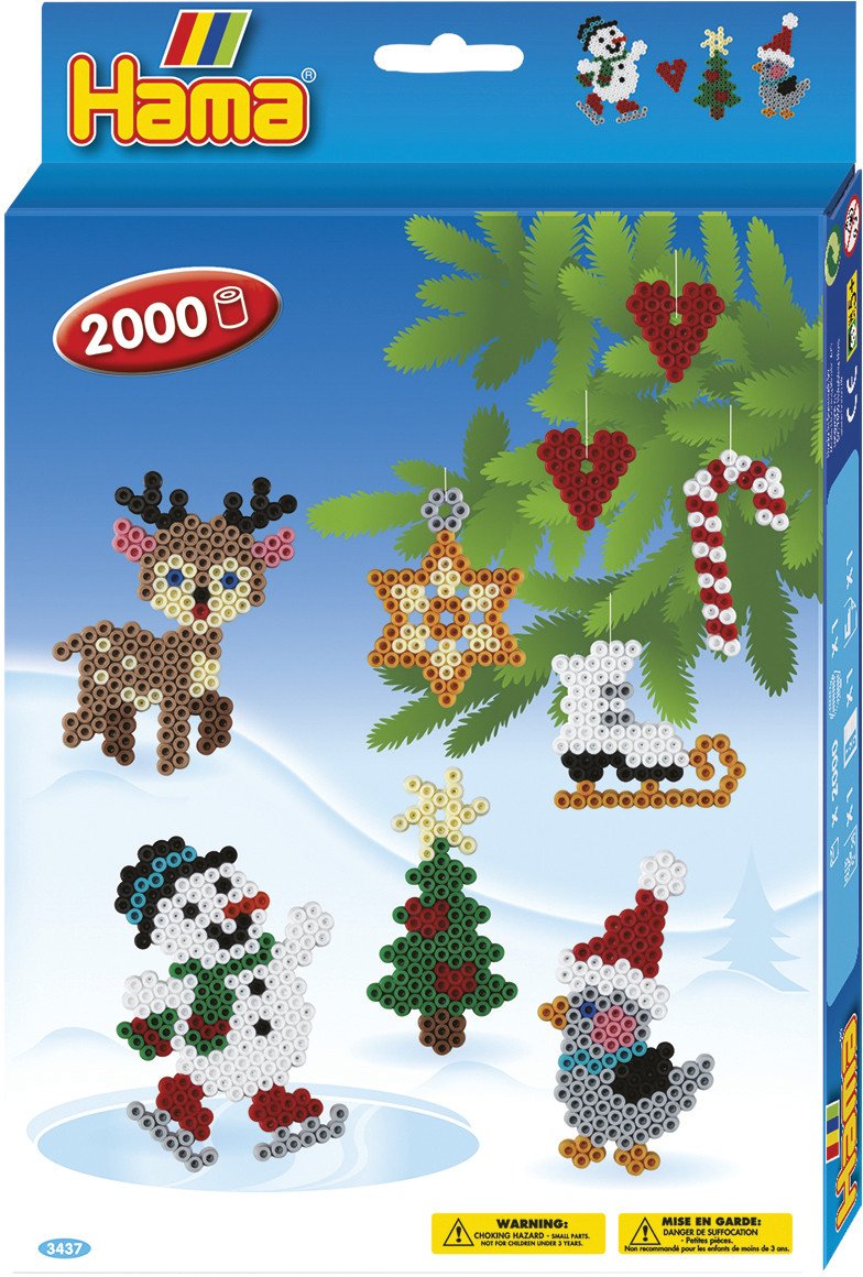 Hama ophængsæske Jul