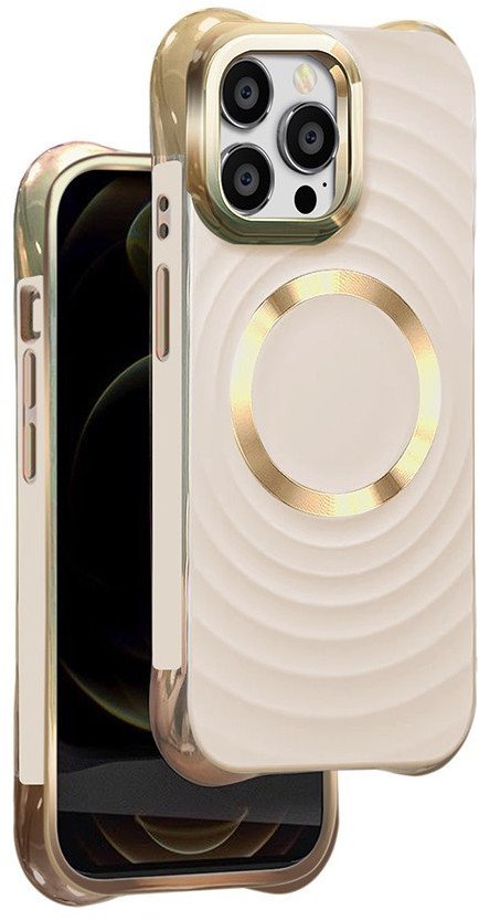 Nakładka Circle Glam Mag do iPhone 14 Pro 6,1" różowa