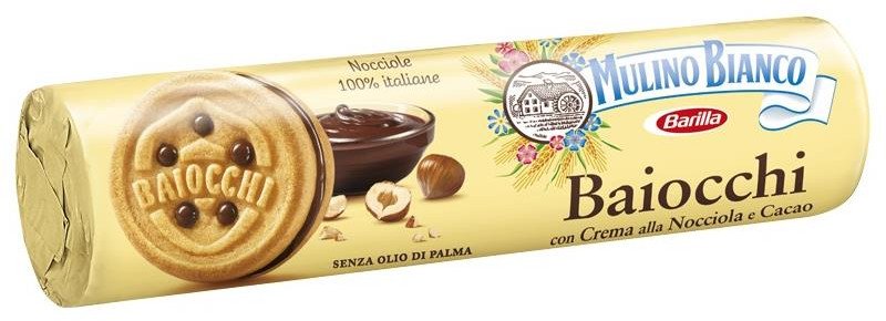 Ciastka z kremem Baiocchi 168g - Mulino Bianco