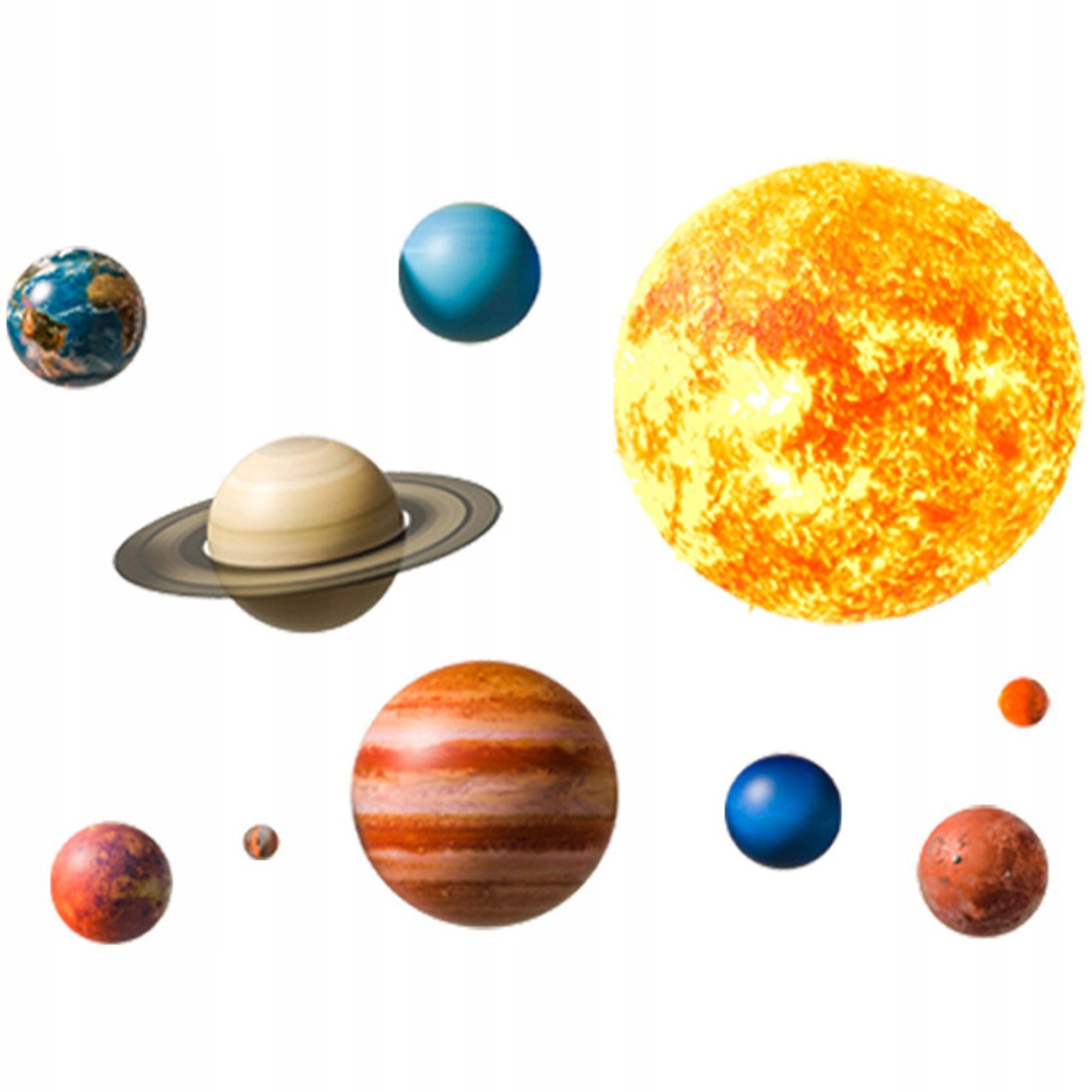 SIPO-WS63039 NAKLEJKI NA ŚCIANĘ PLANETY