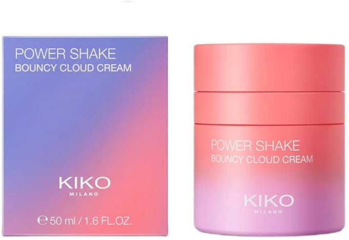 KIKO Milano Power Shake Bouncy Cloud nawilżający i rozświetlający krem-żel do twarzy 50ml