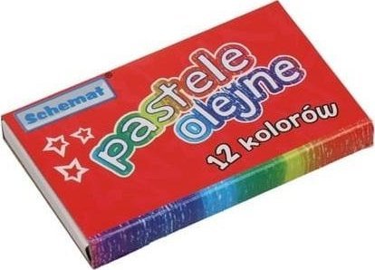 Pastele olejne 12 kolorów