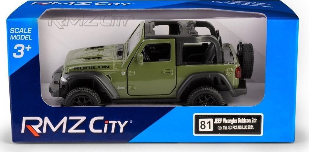 Daffi Jeep Wrangler Rubicon 2021 - Convertible - Green
