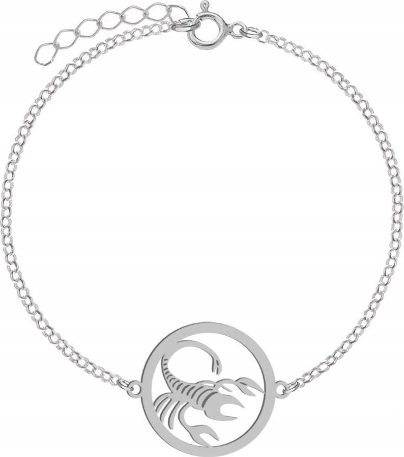 Radziszewska Jewellery Srebrna Bransoletka Znak Zodiaku SKORPION DEDYK