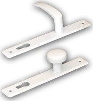 UN GAÅKO-KLAMKA MALOWANA BIAÅA WKÅADKA 90