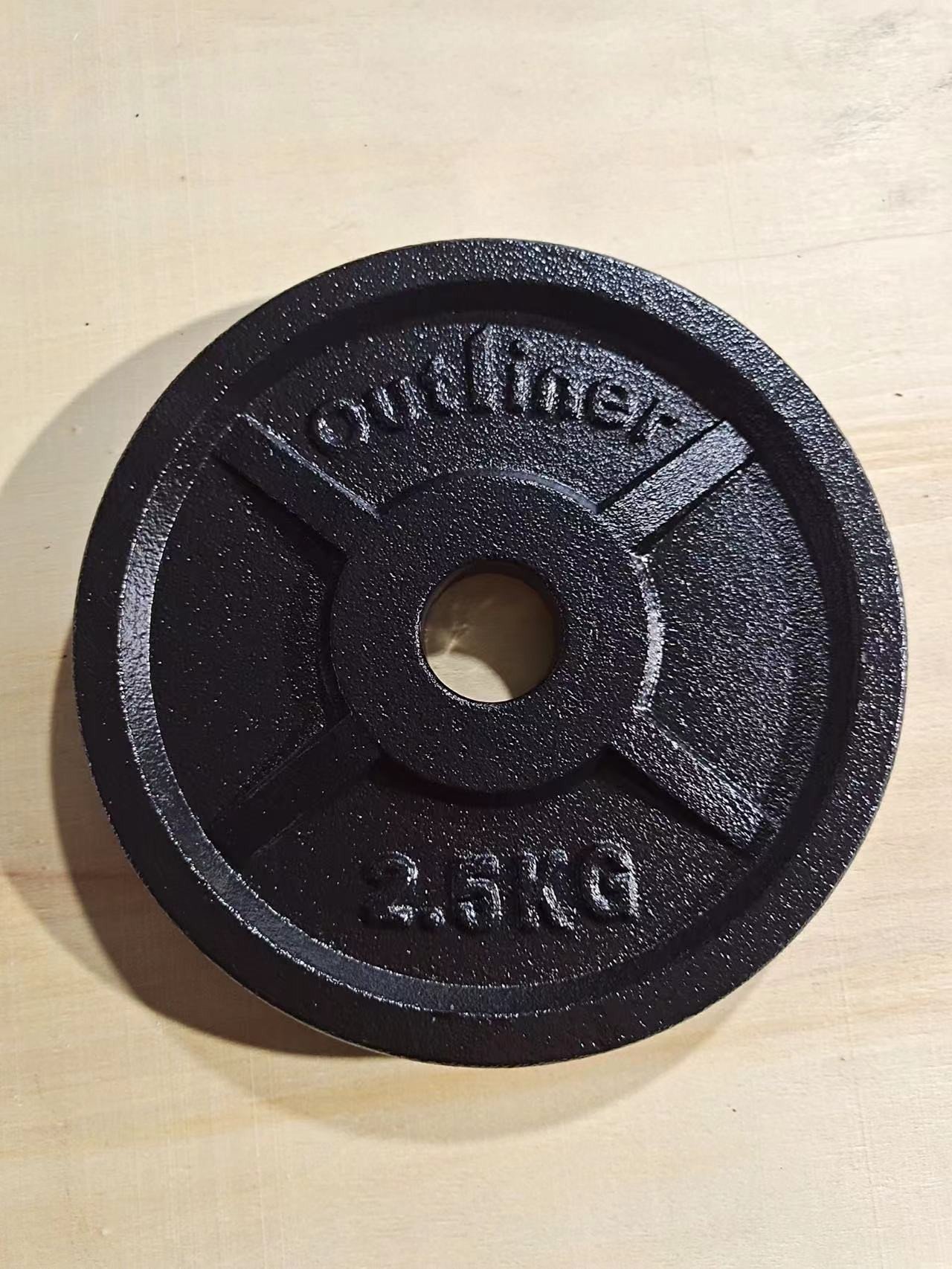 2.5KG CAST IRON PLATE