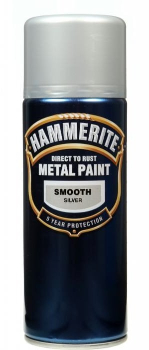 SPRAY PAINT HAM.SMOOTH HÕBE 400ML