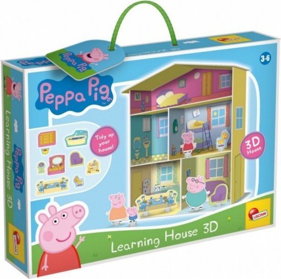 Lisciani Świnka Peppa - Mój dom 3D