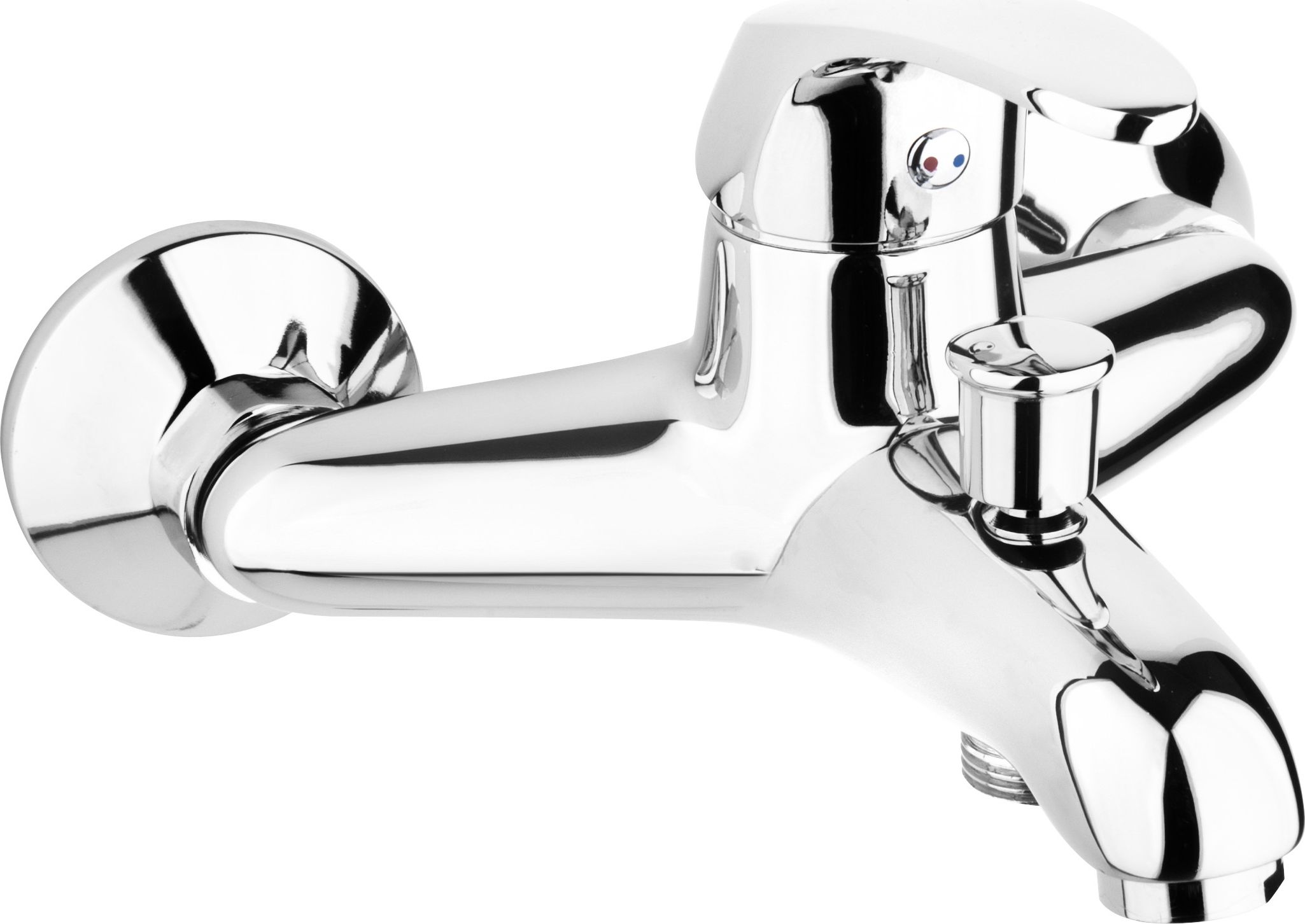 Bateria wannowa KFA Krzem ścienne chrom (4214-010-00)