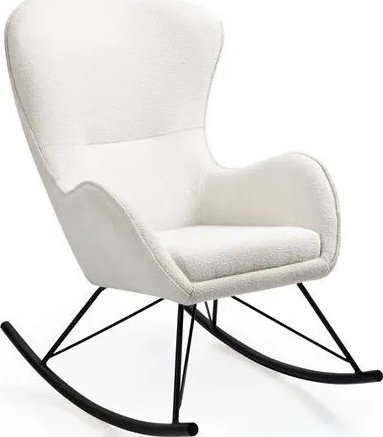 Halmar Fotel bujany LIBERTO 3 biały HALMAR