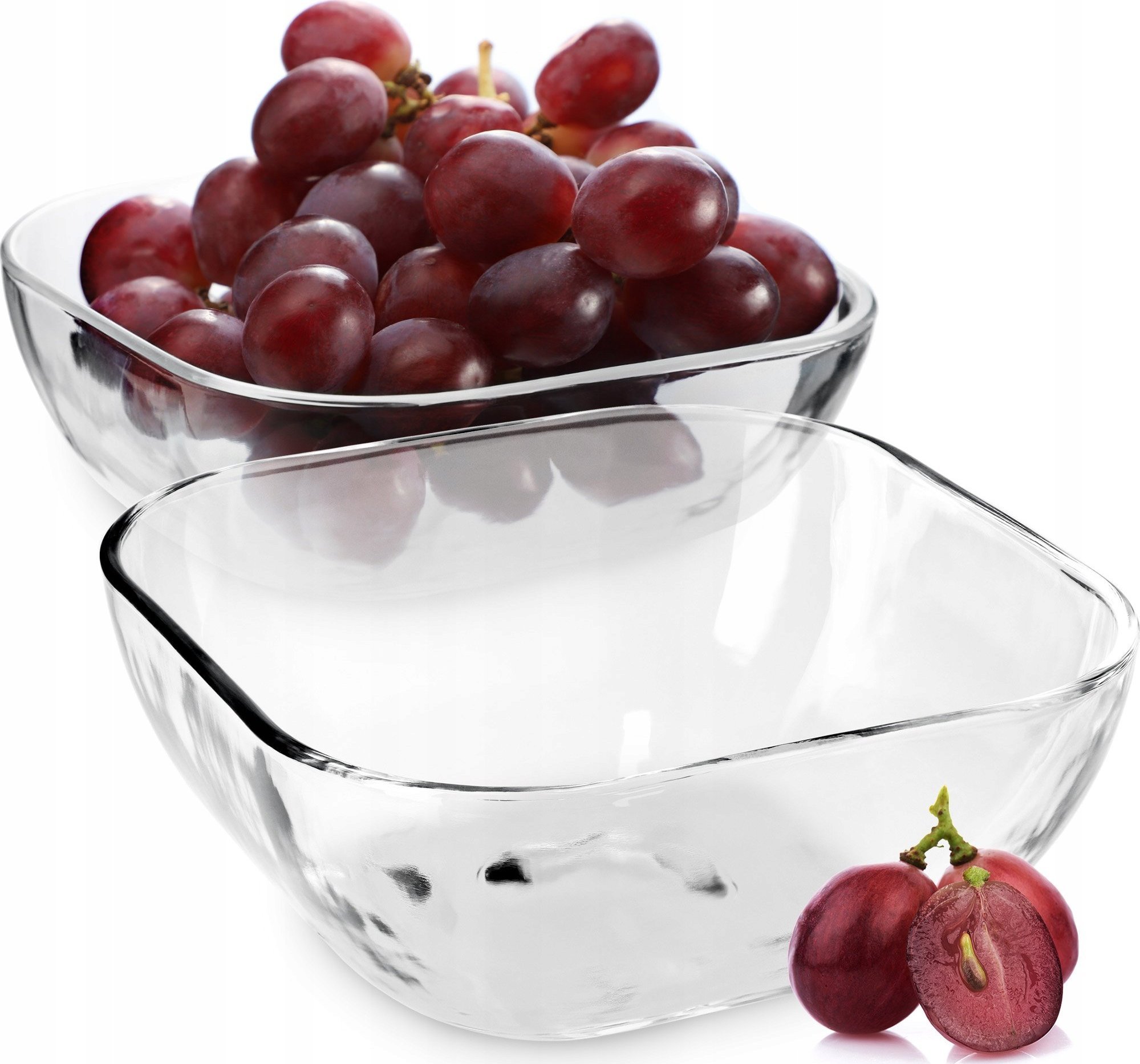 Kadax KADAX Salaterka Miska Szklana 16cm Przekąski 2szt