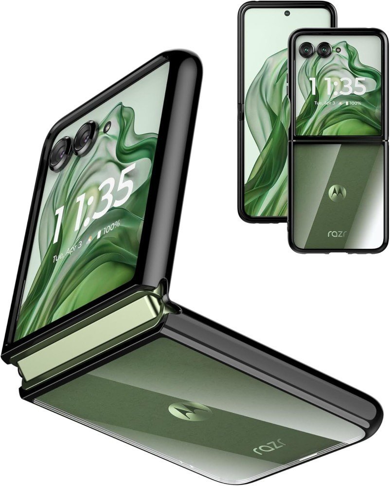 Etui Supero do Motorola Razr 50 Ultra, zielone