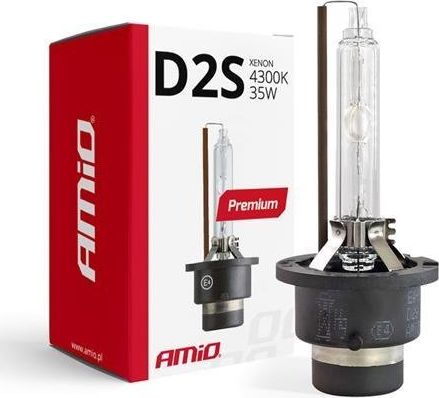 AMiO Żarówka ksenonowa, żarnik xenon D2S 4300K Premium