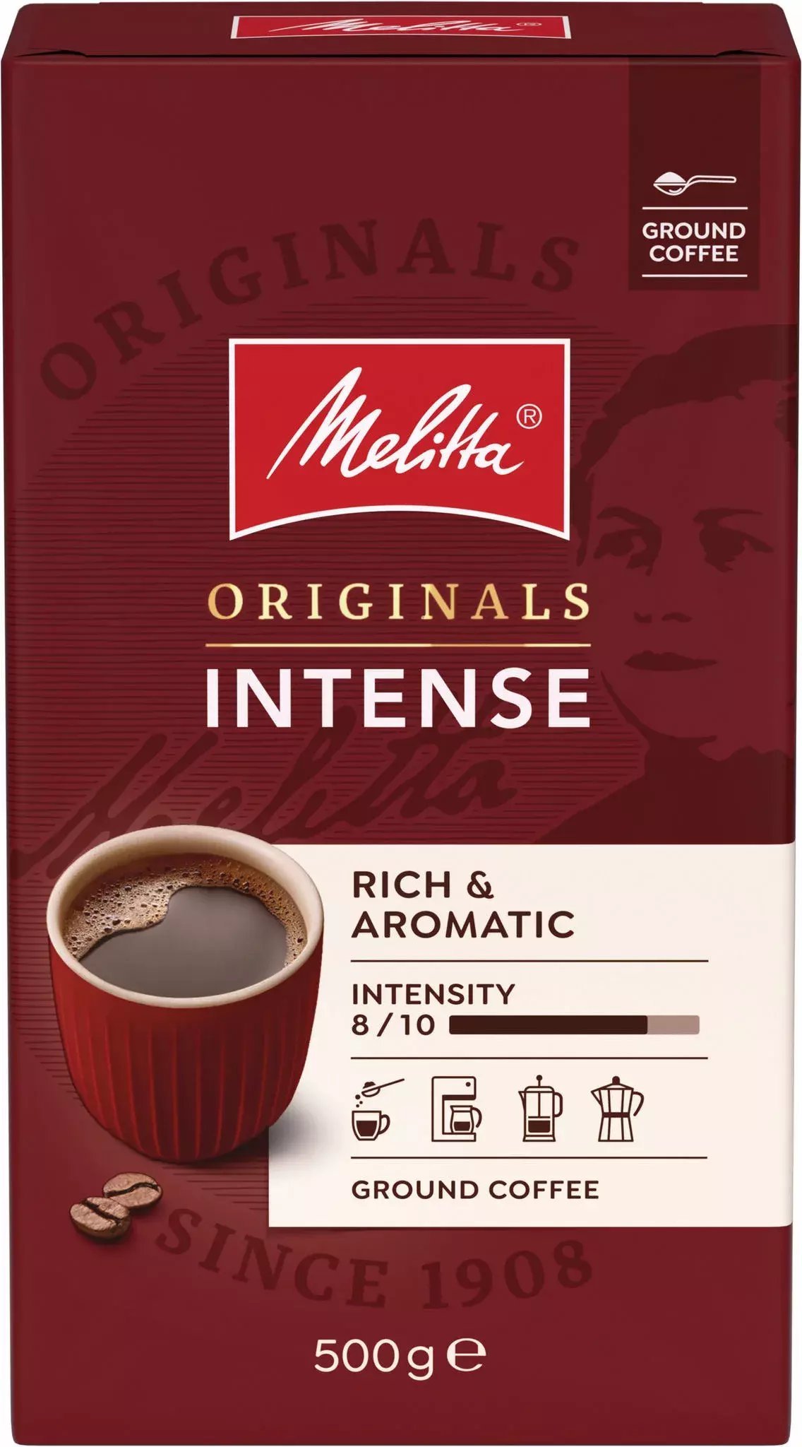 Kawa mielona Melitta Kawa mielona Originals Intense 500g