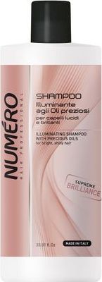 Numero Brelil Hair Professional Beauty Macassar Oil Shampoo Szampon do włosów z olejem Macassar i keratyną 1000ml