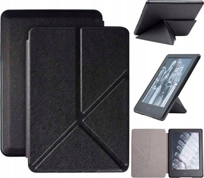 Pokrowiec Pan i Pani Gadżet Etui do Amazon Kindle 4 origami