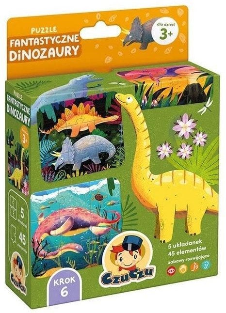 CzuCzu puzzle Fantastyczne dinozaury 94188