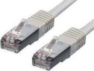 Equip Equip Pro - Patch- Cable - RJ- 45 (M) - RJ- 45 (M) - 50,0m - SFTP, PiMF - CAT 6 - pressed, stranded, halogen free - gray (605603)