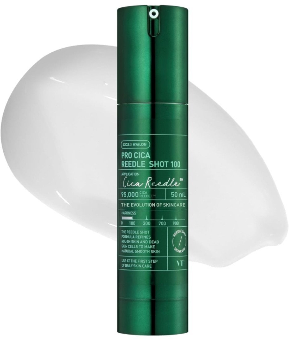 VT Cosmetics - Pro Cica Reeddle Shot 100 - Soothing Microneedle Facial Booster - 50ml